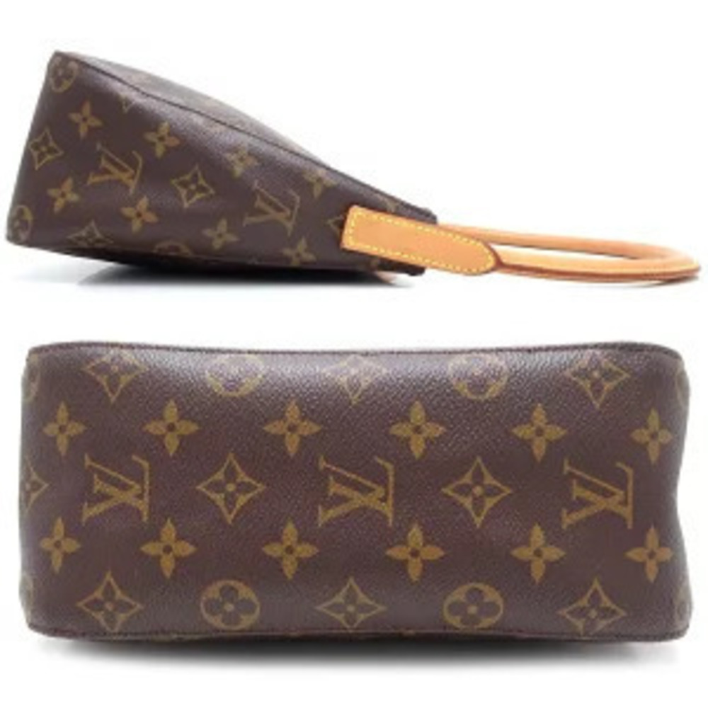 Louis Vuitton Brown Shoulder Monogram Bag Looping